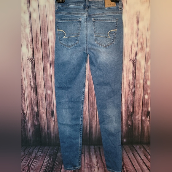 American Eagle Next Level Stretch High Rise Jegging - Size 0R - EUC - Picture 5 of 10